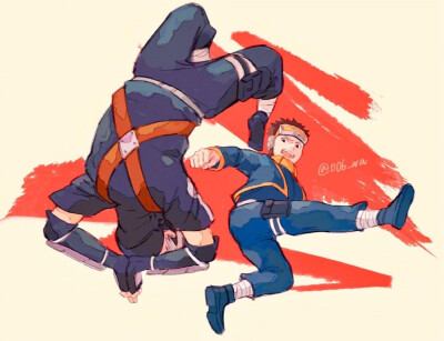 火影插画 画风不错哦