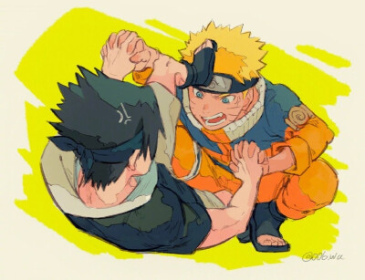 火影插画 画风不错哦