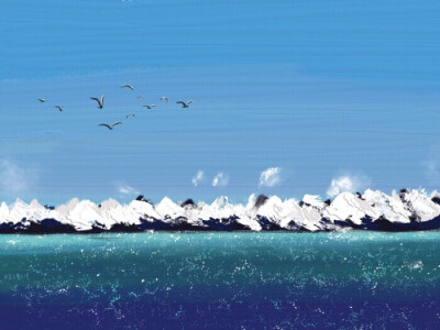 桌面壁纸/iPad壁纸/油画壁纸