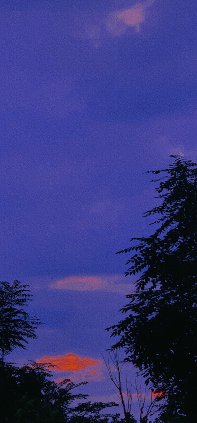 原创壁纸 夕阳天空