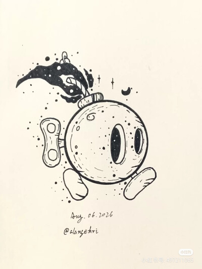 线条画，美美的!