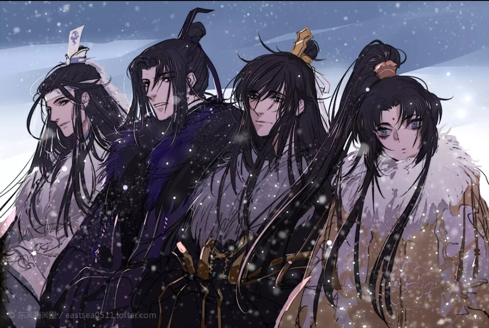 魔道祖师，画师不详，知道的麻烦评论区告知，侵权删。