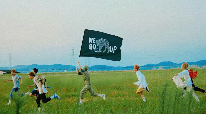 we go up 我真的好喜欢这个旗