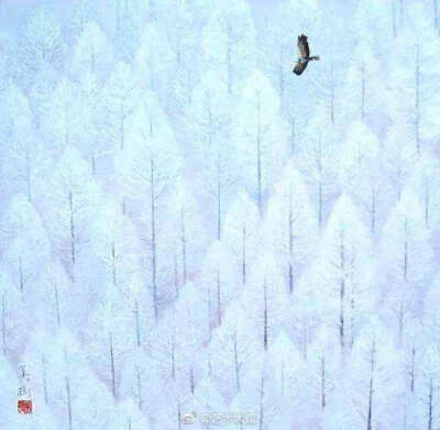 日本女插画师野地美树子风景绘画作品欣赏 ​​​​