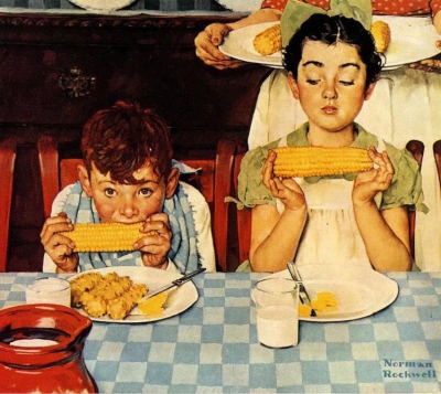 美国插画大师Norman Rockwell ​