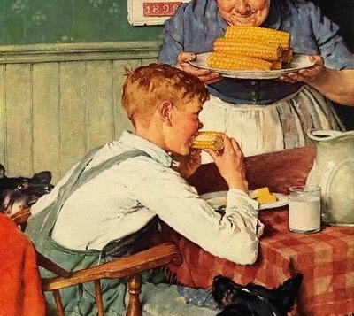 美国插画大师Norman Rockwell ​