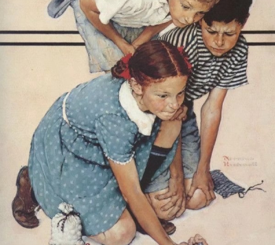 美国插画大师Norman Rockwell ​