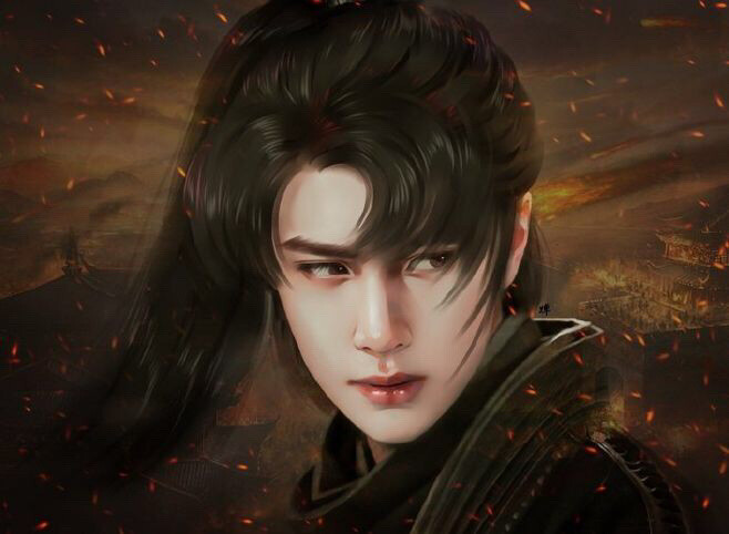 王一博手绘酷盖耶啵