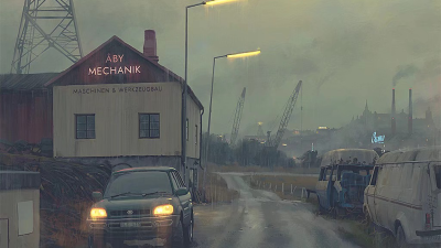 瑞典CG艺术家、科幻作家 Simon Stålenhag ​​​​的幻想插画世界 ​​​