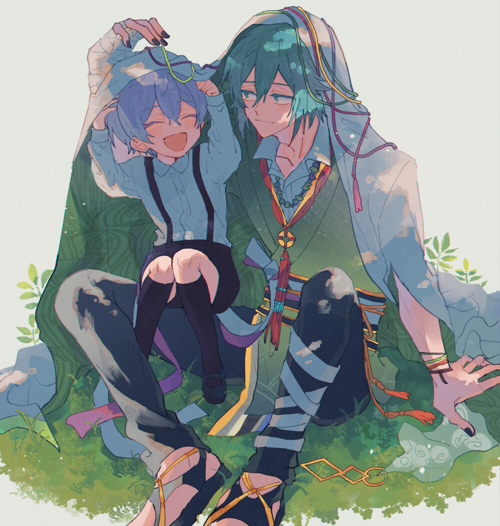 cp：环壮（四叶环x逢坂壮五） 画师：りもこ… - 高清图片，堆糖，美图壁纸兴趣社区