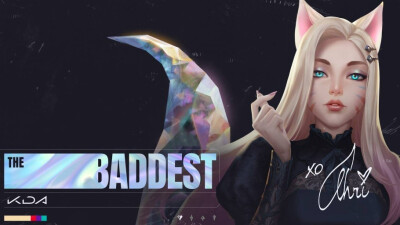 Kda 英雄联盟 the baddest 