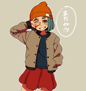 简洁清新的萌系人物插画！

动态、配色、神态及手部的处理都可以参考哦

tumblr：moni-o