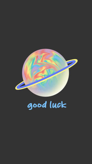 good luck