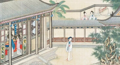 清代著名国画大师孙温先生工笔重彩绘制的230幅巨幅图画现存藏于大连旅顺博物馆