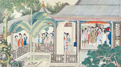 清代著名国画大师孙温先生工笔重彩绘制的230幅巨幅图画现存藏于大连旅顺博物馆