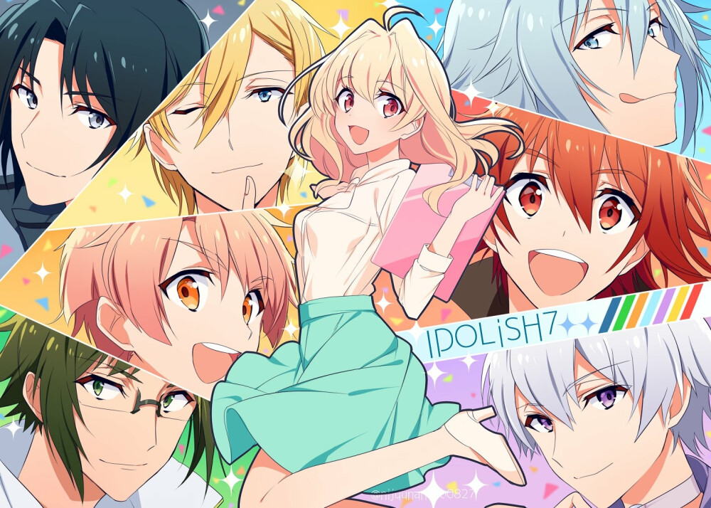 idolish7＋小鸟游纺
画师:二ナチ
图源:pixiv