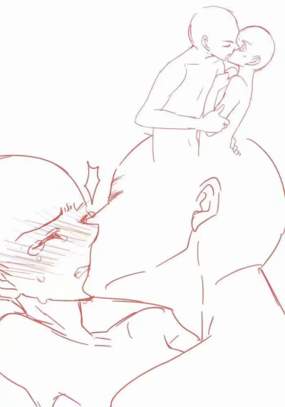 情侣间互动的绘画素材
Twi：gentei_sozai ​​​