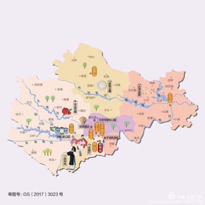 安徽全家福——合肥，芜湖，安庆，马鞍山，铜陵，池州，淮南，淮北，蚌埠，宿州，阜阳，亳州，六安，黄山，宣城，滁州，五岳归来不看山，黄山归来不看岳！