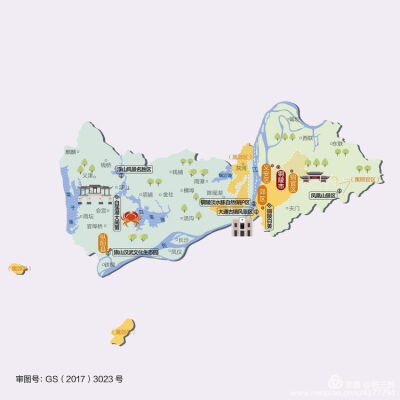 安徽全家福——合肥，芜湖，安庆，马鞍山，铜陵，池州，淮南，淮北，蚌埠，宿州，阜阳，亳州，六安，黄山，宣城，滁州，五岳归来不看山，黄山归来不看岳！