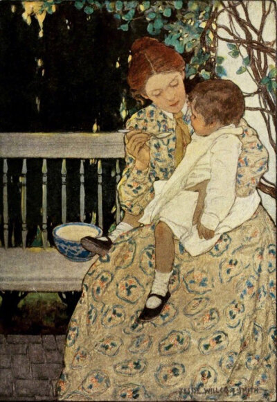 上世纪美国插画家Jessie Willcox Smith ​​​​