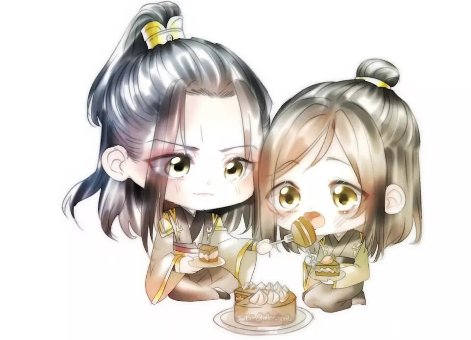 魔道祖师,聂怀桑,聂明玦,双聂.图片来源百度贴吧.