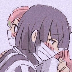 鬼灭之刃动漫头像情侣头像