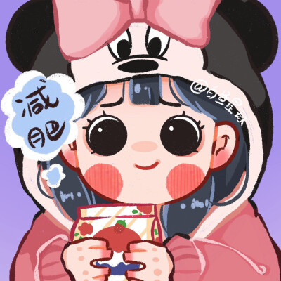 闺蜜头像团体头像画师白昼星球