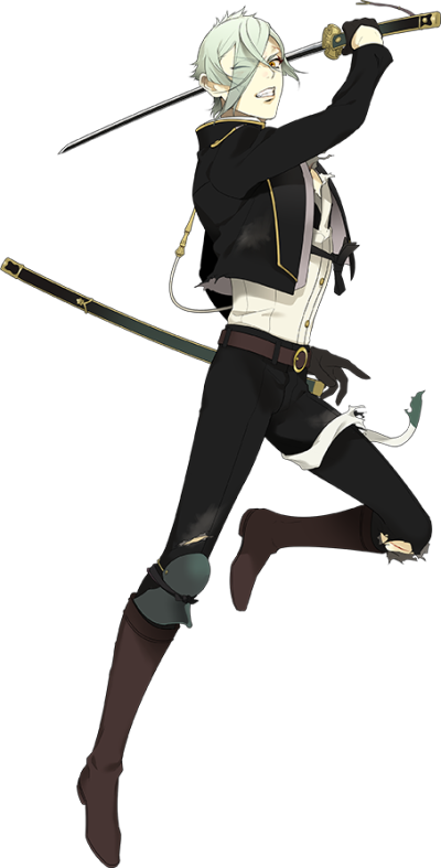 刀剑乱舞 膝丸 初始立绘