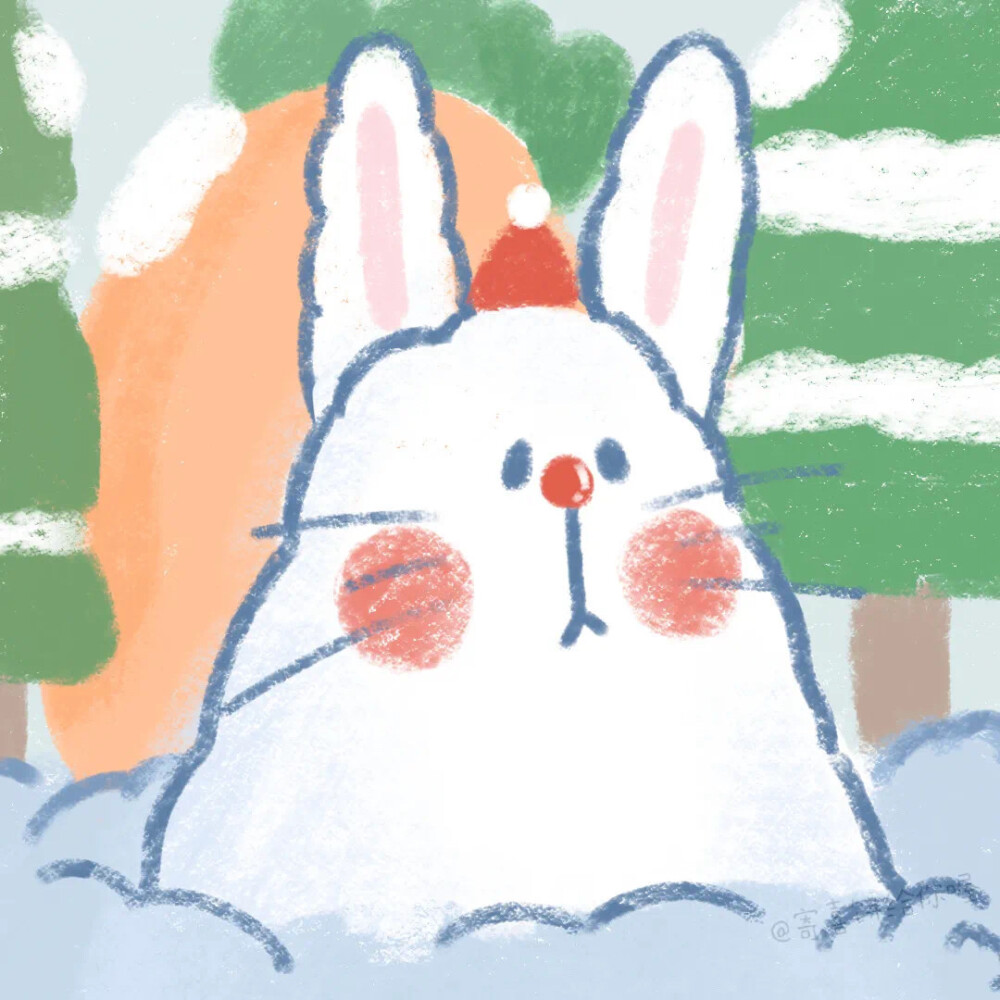 圣诞头像｜情头
画师：@寄喜饼给你喔
快和你喜欢的人换上吧！