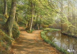 蒙森德

著名风景画大师Peder Mork Monsted，丹麦的现实主义画家蒙森德（Peder Mork Monsted 1859-1941），以画风景画而著名，他是一个浪漫主义者，以描绘壮丽的景观和古迹方面见长的艺术家，对细节和色彩把握深有研究。

