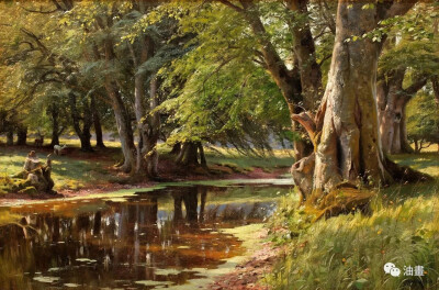 蒙森德
著名风景画大师Peder Mork Monsted，丹麦的现实主义画家蒙森德（Peder Mork Monsted 1859-1941），以画风景画而著名，他是一个浪漫主义者，以描绘壮丽的景观和古迹方面见长的艺术家，对细节和色彩把握深有研…