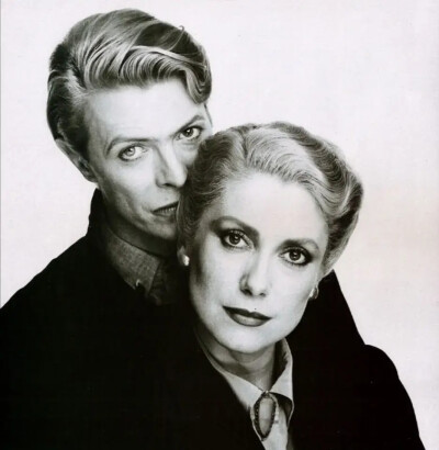 凯瑟琳德纳芙与大卫鲍伊