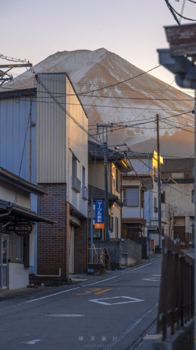 今天的富士山