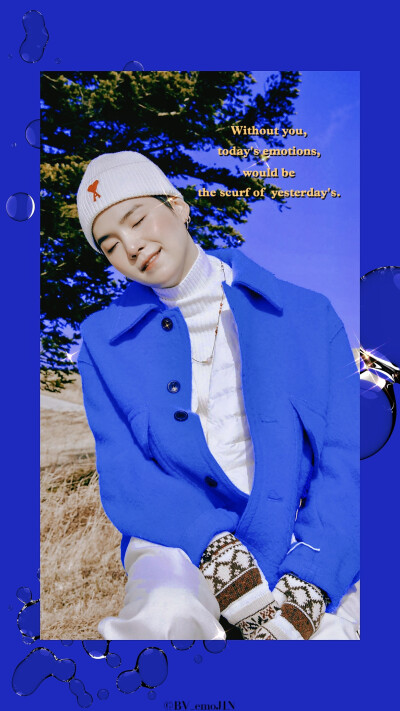 "ʷⁱᵗʰᵒᵘᵗ ʸᵒᵘ
ᴵ ᶠᵃˡˡ ᵃᵖᵃʳᵗ."
©BV_emoJIN