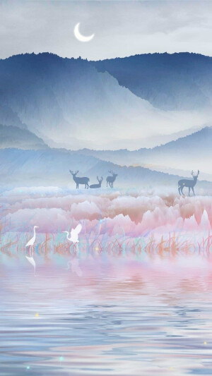 鹿壁纸 背景
