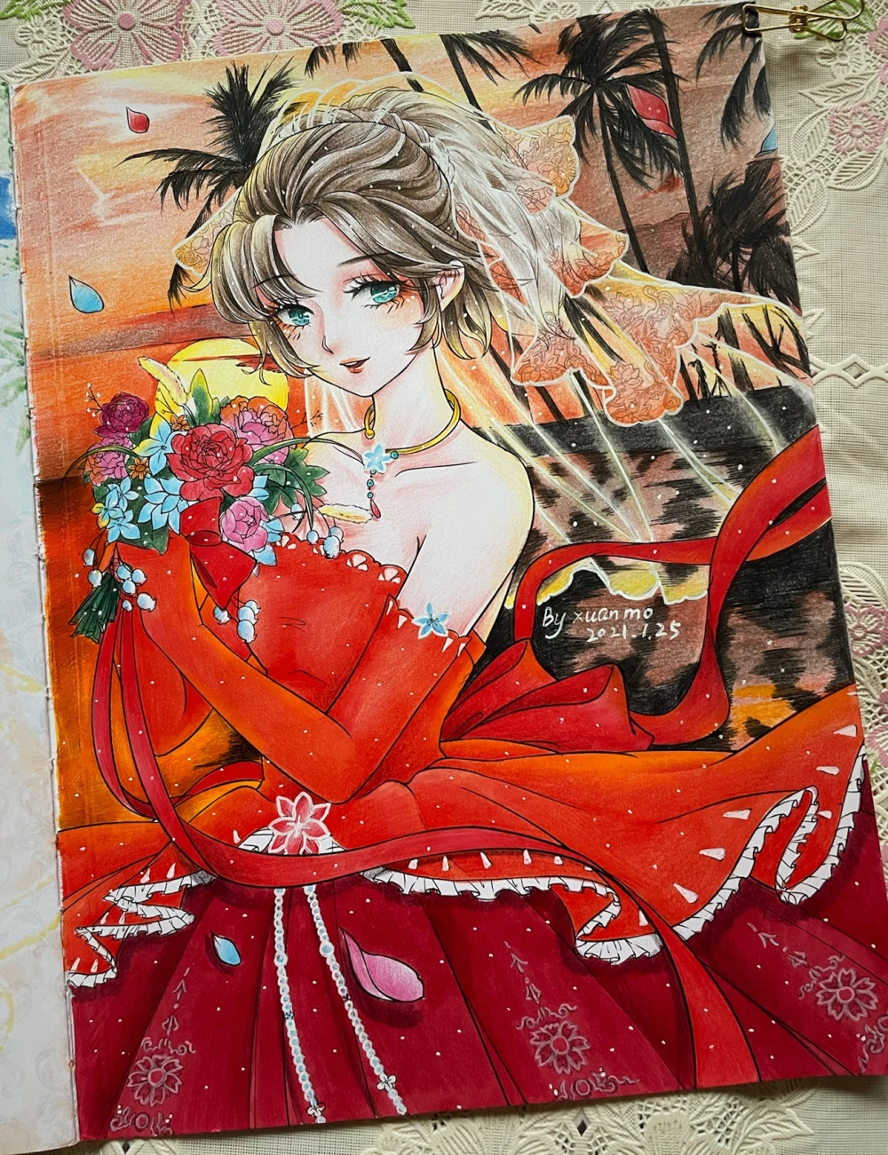 涂色花嫁仲夏夜之梦
