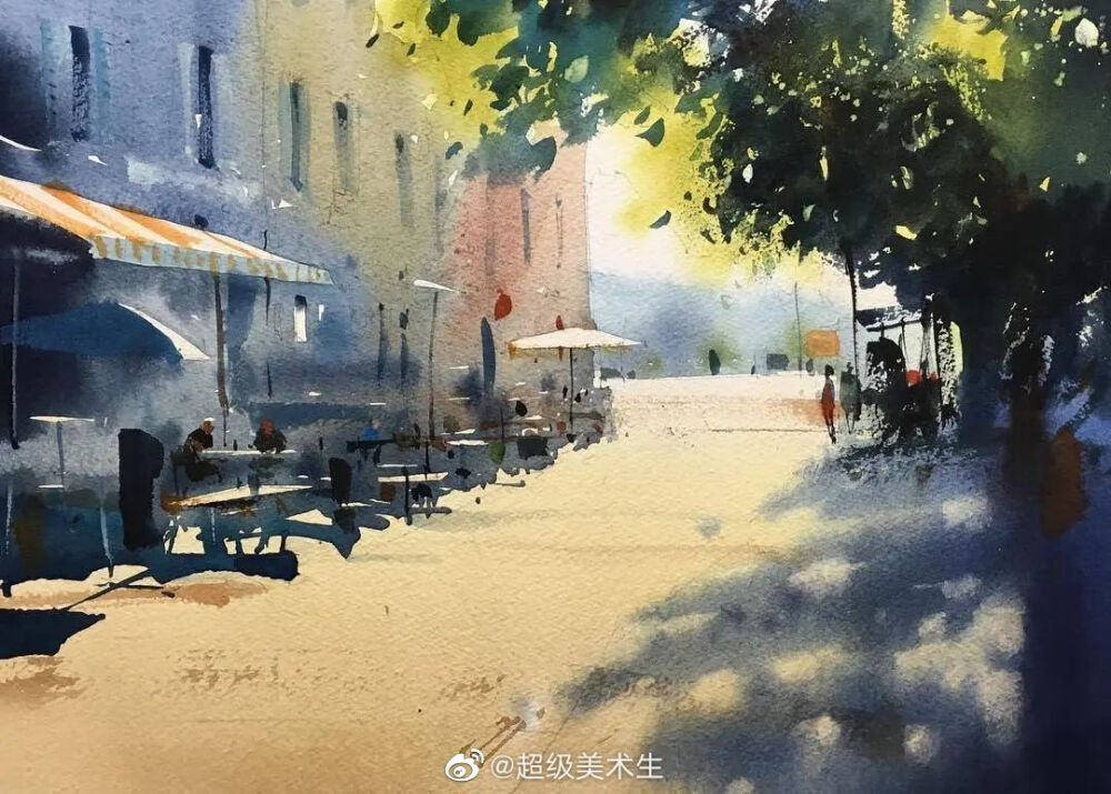 浅墨风雅，
刹那芳华。
缥缈又具穿透力
色彩风景画家
sergei kurbatov
手绘水彩日记 ​​​