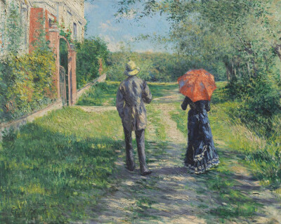 Chemin montant (Way Up), Gustave Caillebotte, 1881