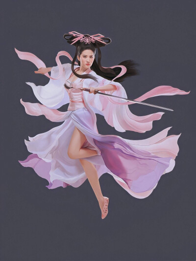 刘亦菲游戏代言人