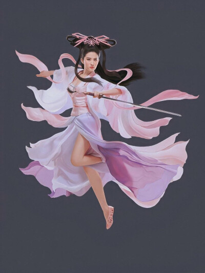 刘亦菲游戏代言人