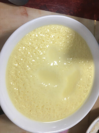 ！！牛奶鸡蛋羹！好甜