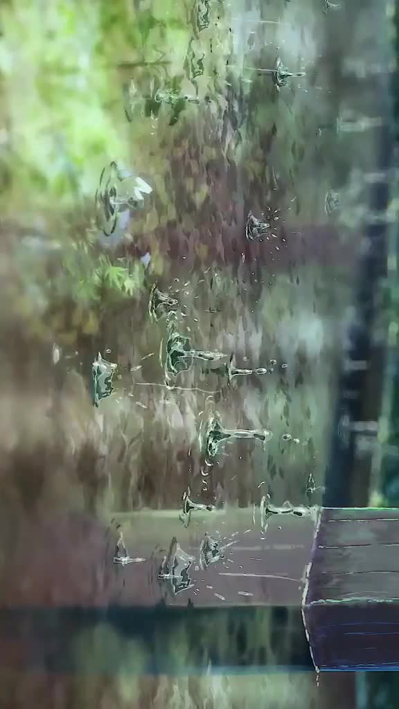 “我喜欢雨，因为她带来了天空的味道”来自新海诚的治愈～