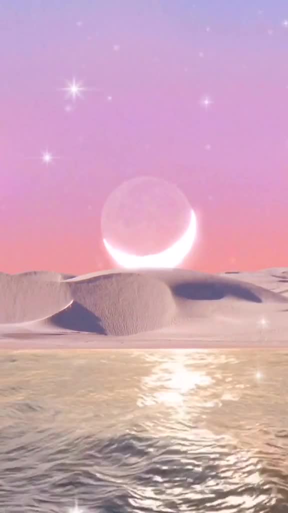 我当然不会试图去摘，也不要月亮奔我而来，我要我的月亮，滚滚星河，灼灼常明。