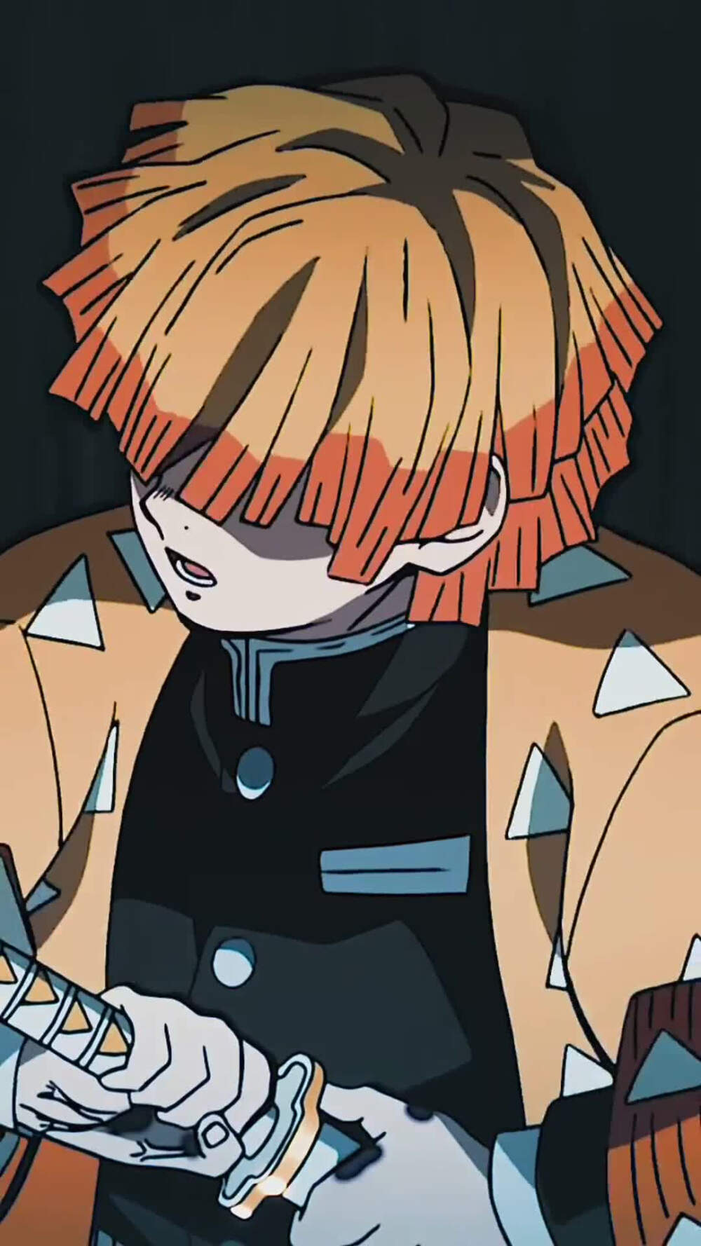 虽然我妻善逸胆子特别小还特别喜欢女孩子，但是关键时刻绝不掉链！绝不抛弃队友，说最怂的话出最狠的招！